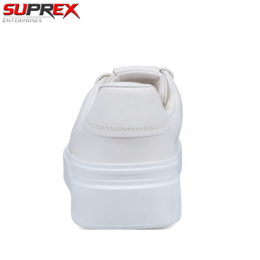 White B Court Low Top Sneakers Top Sneakers Manufactures Breathable Leather Custom White Flat Casual Men Shoes