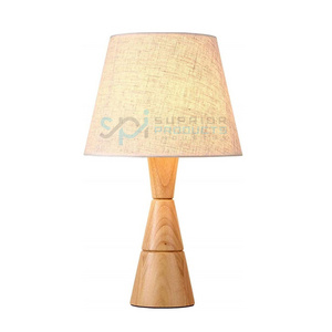 OEM Customized Wooden Crafted Wood Table Lamp with Customized Color & Style For Decoration Uses Table Lamp