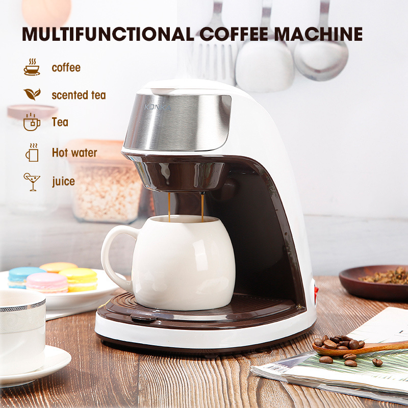 KONKA portable electric smart small mini espresso coffee machine price built in american drip coffee makers for coffee tea