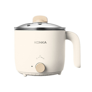 KONKA multi-function cooking pot electric boiling pot student dormitory electric hot pot 304 stainless steel mini multi-function