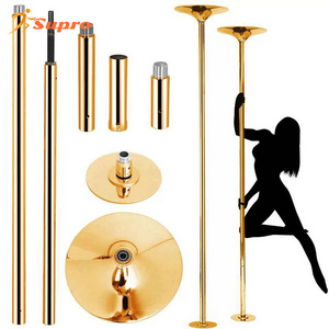 Supro Spinning Dancing Pole portable stripper pole with stage for Exercise Club Party Pub Home Gym