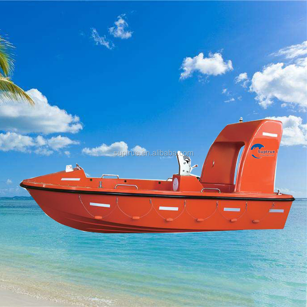 SOLAS manufacturer used Fast Rescue Boat for sale Rescue Fiber Boat