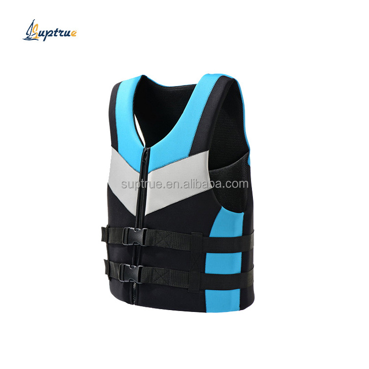 Polyester life vest XS - XXL different color outdoor neoprene life jacket for sale