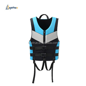 Polyester life vest XS - XXL different color outdoor neoprene life jacket for sale