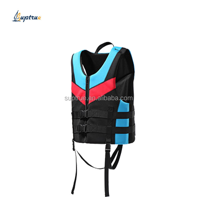 Polyester life vest XS - XXL different color outdoor neoprene life jacket for sale