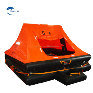 Small ISO 9650 YT-6 life raft 6 person liferaft for yachts pack 2 <24 hours