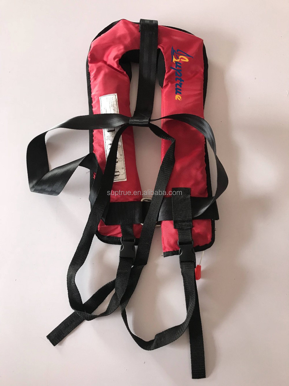 Automatic Inflatable LifeJacket with Safety Harness