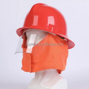 High temperature resistant Orange Rescue Forest Fireman Fire Fighter Helmet With Visor from china