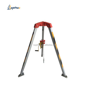 200Kg Load Rescue Lifting Tool Rescue Tripod with hand winch