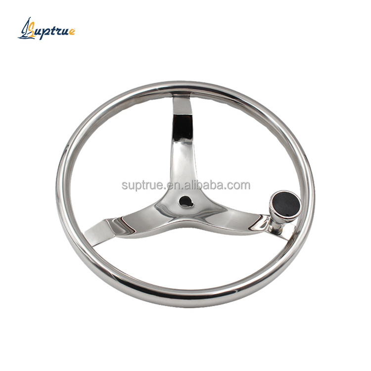 Stainless Steel Marine Fishing Boat Yacht Ship Steering Wheel for Boat Marine