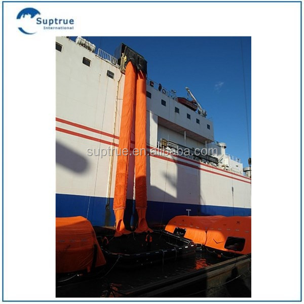 Vertical Escape Dual Chute of Marine Evacuation System