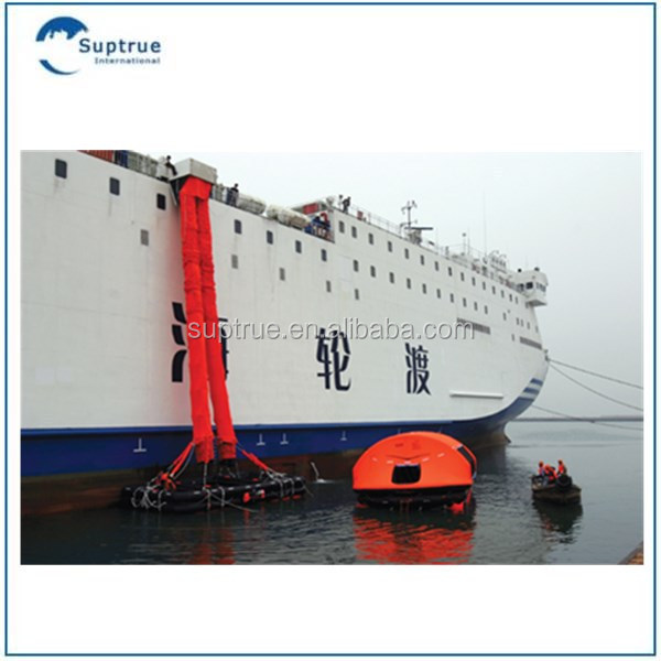 Vertical Escape Dual Chute of Marine Evacuation System