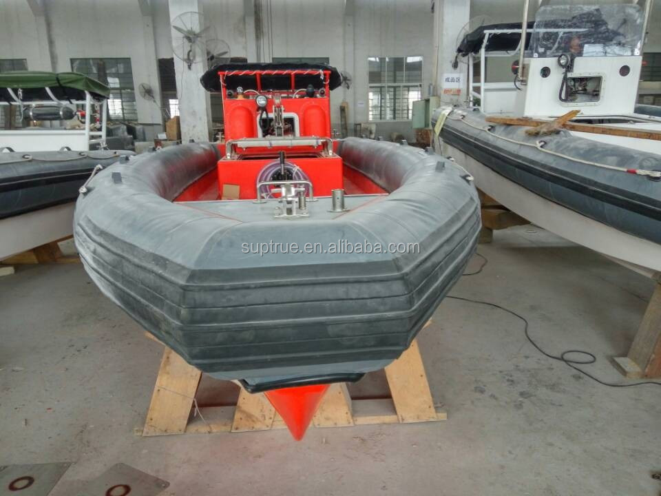 Widely used Solas 15 Persons FRP Open Type Fast Rescue Boat high speed for sale