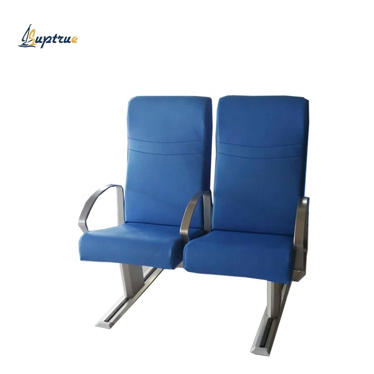 Adjustable customized two three four seats per row marine boat passenger boat seat