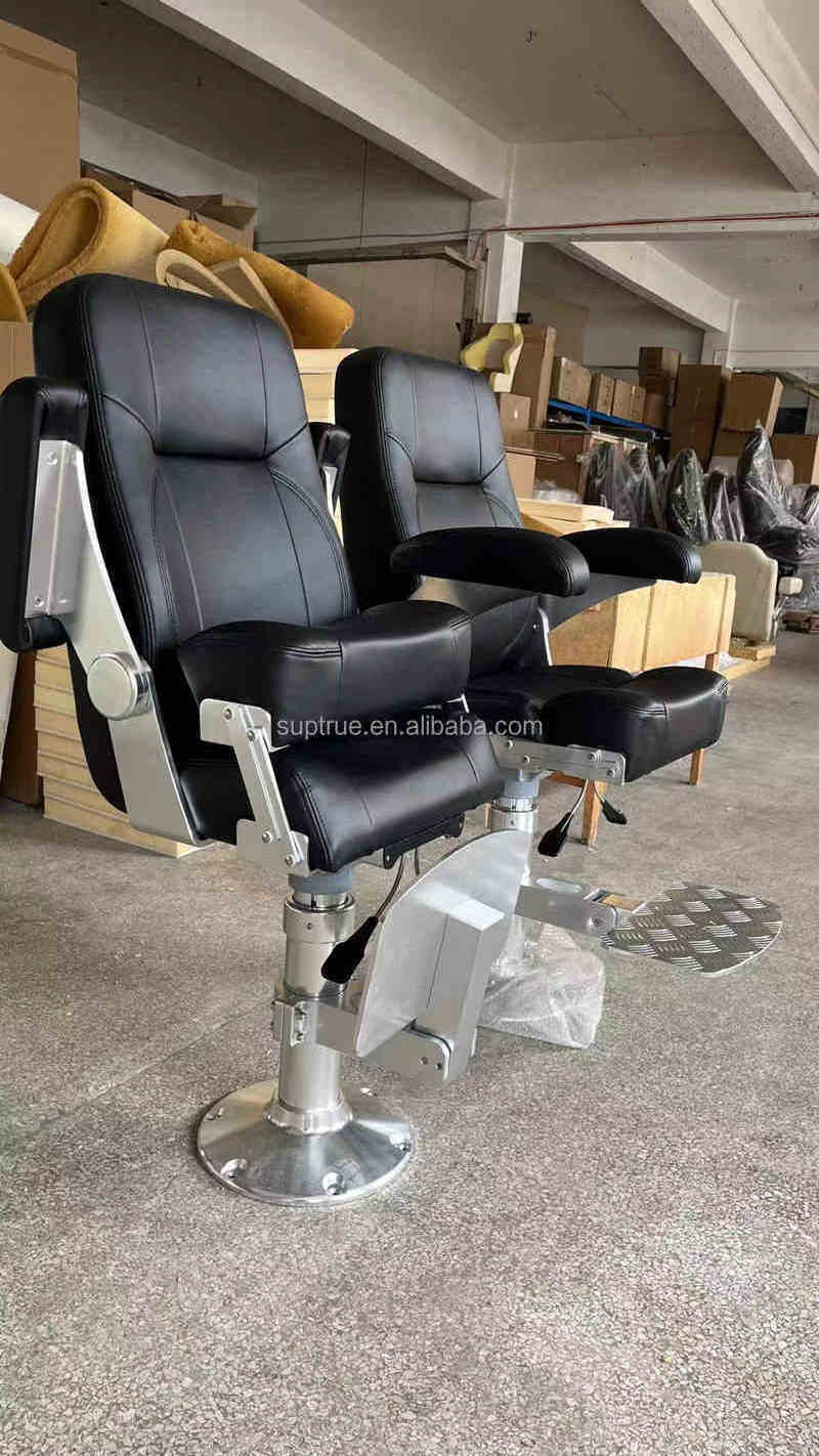 Luxury High Quality Marine Boat Helm Seats With Adjustable Armrest