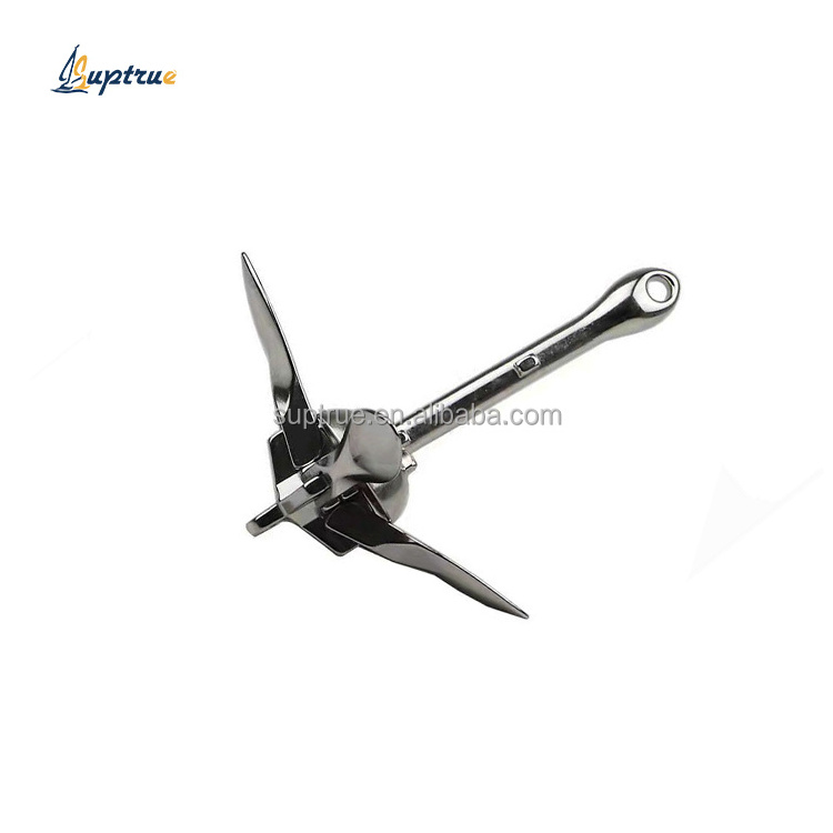 Boat Folding SS Anchors Marine Supplies 316 Stainless Steel Umbrella Sea Ship Anchor Marine Hardware Folding Anchor