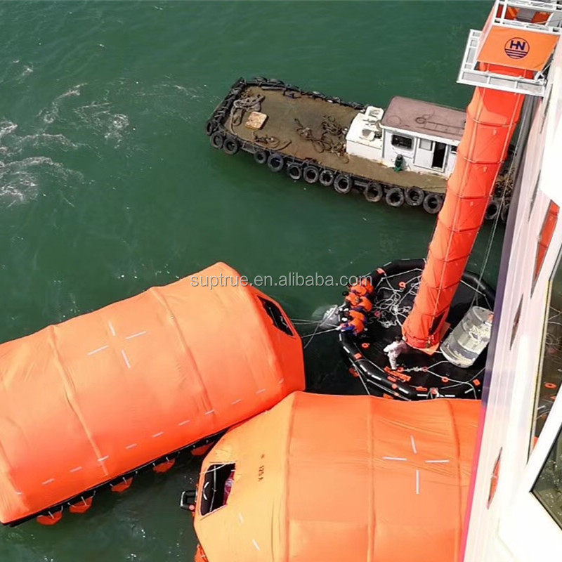 Solas Standard Single Chute Evacuation System Marine Escape Chute export to korea