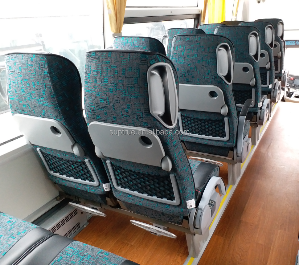 Custom made leather fabric Luxury Coach Buses Seats For Sale