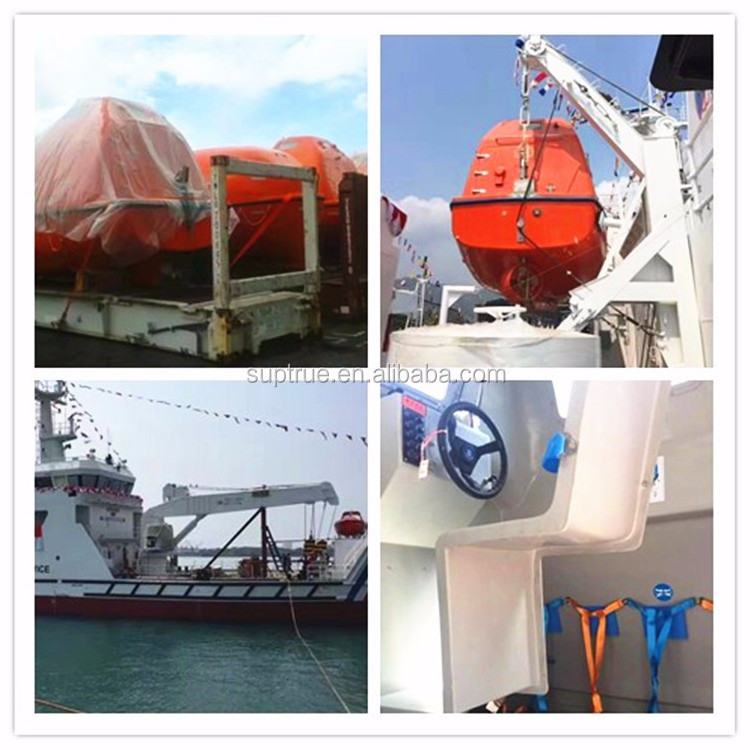 China Marine Ship Boat SOLAS 150 person Lifeboat Enclosed Type for sale