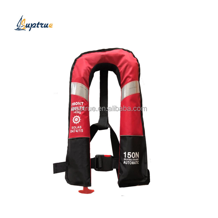 150N marine automatic inflatable life jacket with CE certification