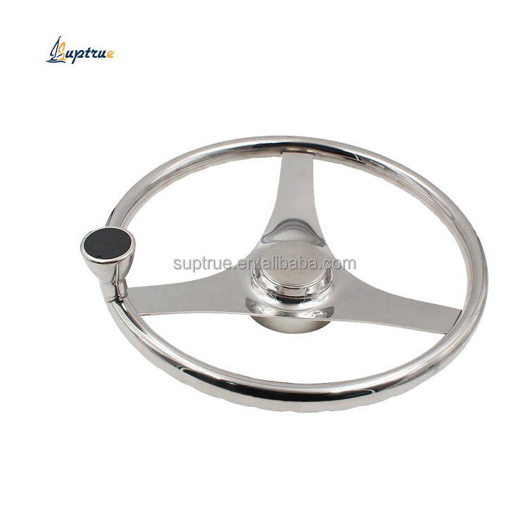 Stainless Steel Marine Fishing Boat Yacht Ship Steering Wheel for Boat Marine