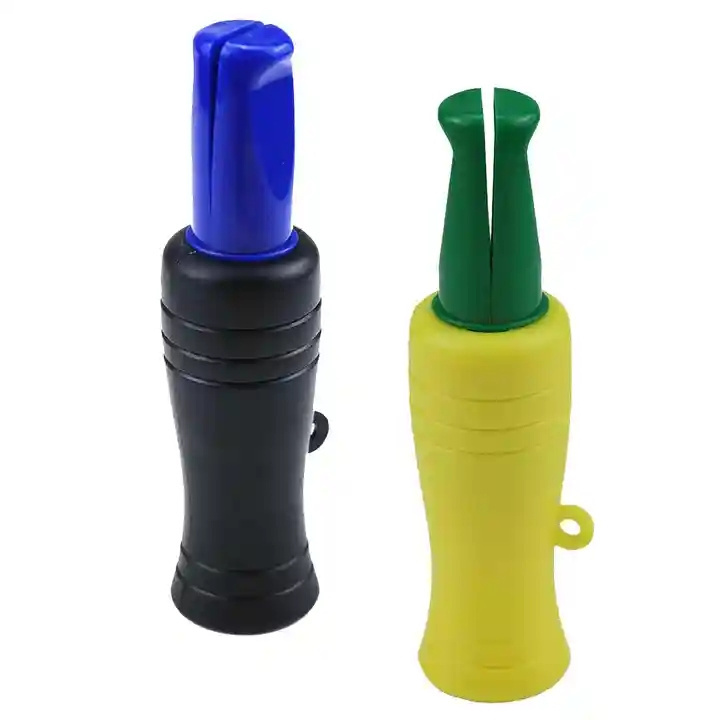 Simulated Bird Caller Custom Duck Call Whistle Duck Goose Call Decoy with Lanyard