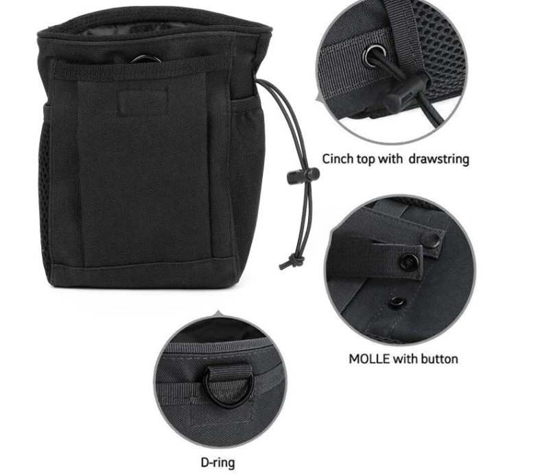 Outdoor sport hunting bags, tactical foldable pocket EDC waist tool bag