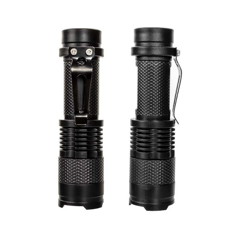 Zoomable mini led dimming small torch, dual-purpose  power supply 3 modes pen light