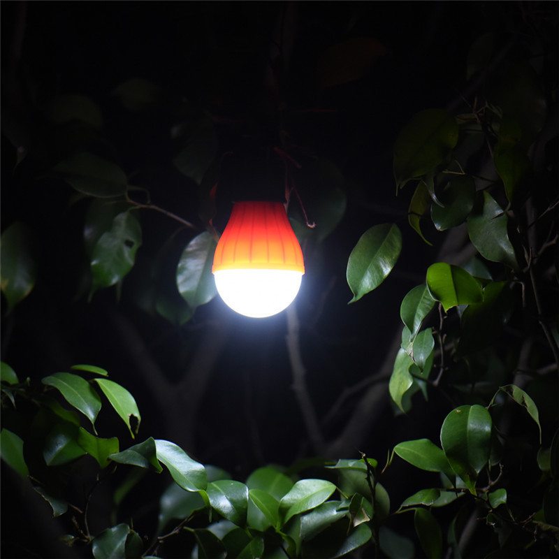 Portable Camping Light 3 Lighting Modes Battery Powered Hanging Tent Light LED Camping Lantern for Hiking Backpacking Fishing