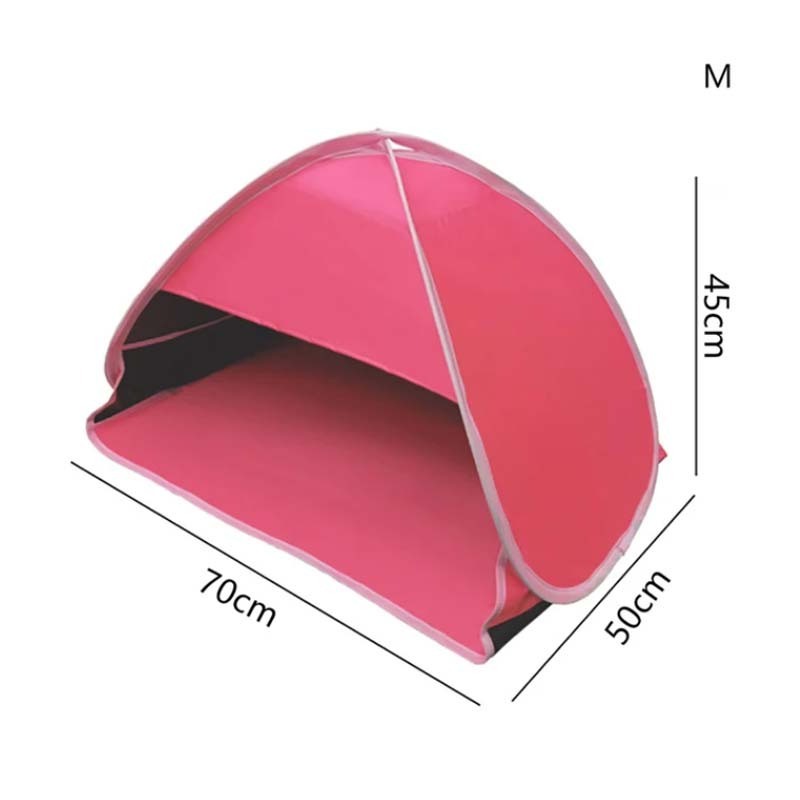 Portable sun shelter outdoor mini sunbathing head tent windproof canopy