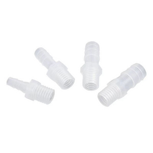 Plastic M5 Metric Male Female Thread to 1/4" Hose  Fitting Straight  Male Threaded Tube Connector