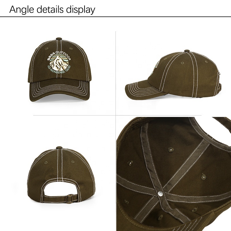 hip hop adjustable buckle premium folding outdoor curved brim sports baseball caps sport baseball caps snapback caps hat