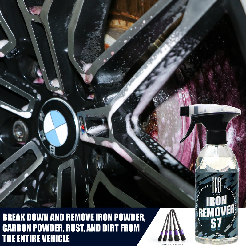 S7 SRB wheel rim cleaner iron powder remover spray