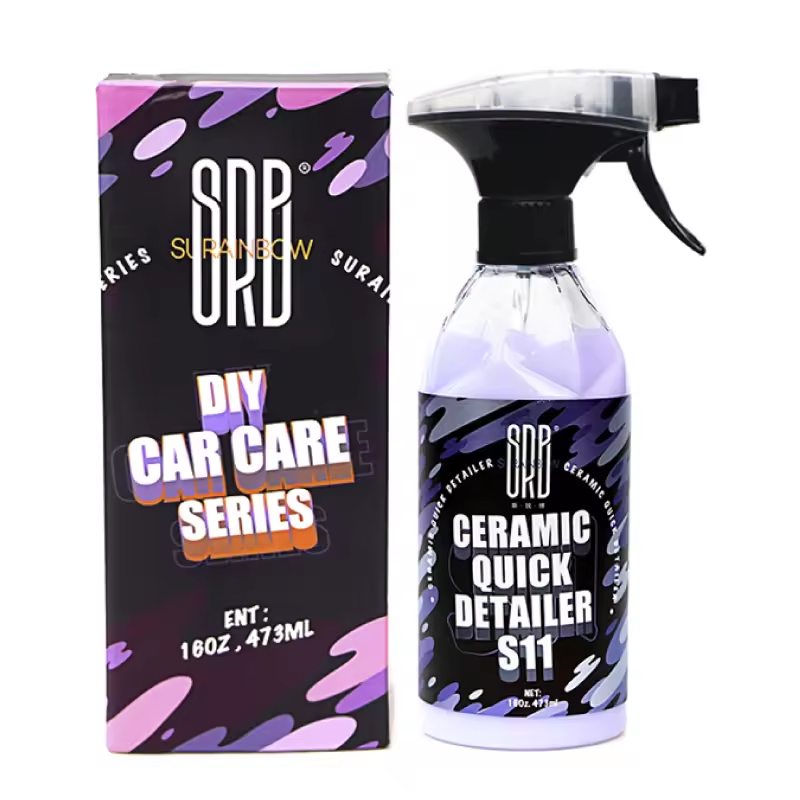 Surainbow Car Polish Quick Ceramic Coating Super Hydrophobic Hybrid Liquid Glass Solutions Ceramic Polish Car Wax