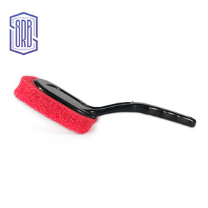 Auto Detailing Tools Car Wheel Tyre Waxing Sponge Brush Pad Tire Dressing Applicator T-658