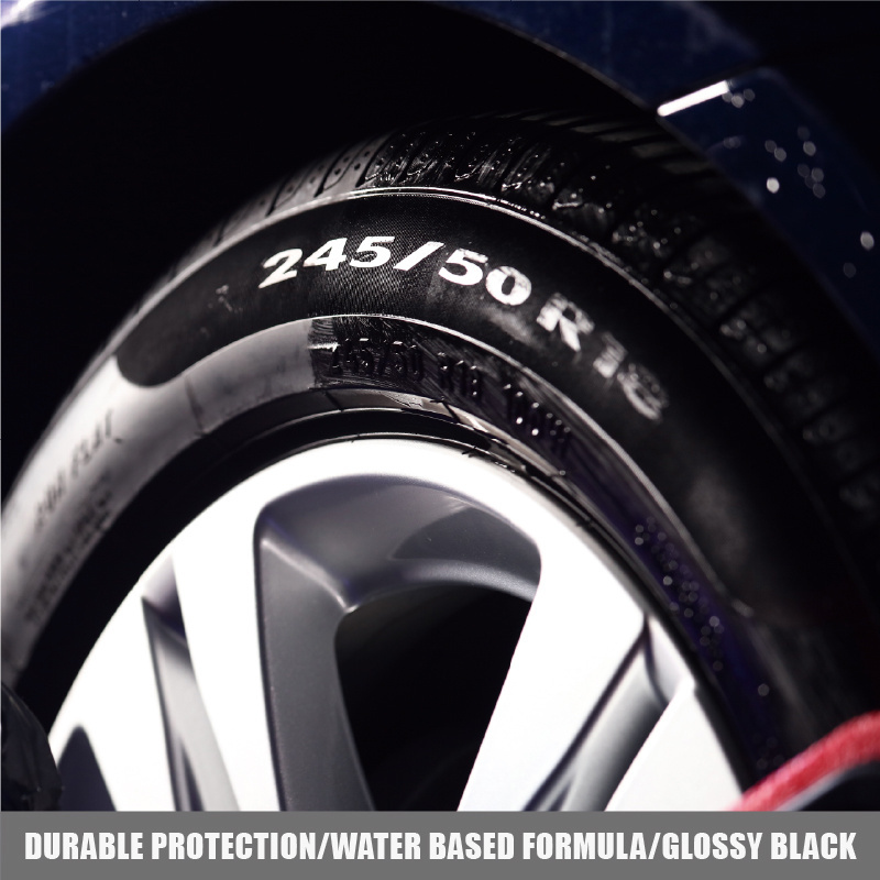 D06 Surainbow tire black beautiful spray wax protective glazing wax tire dressing