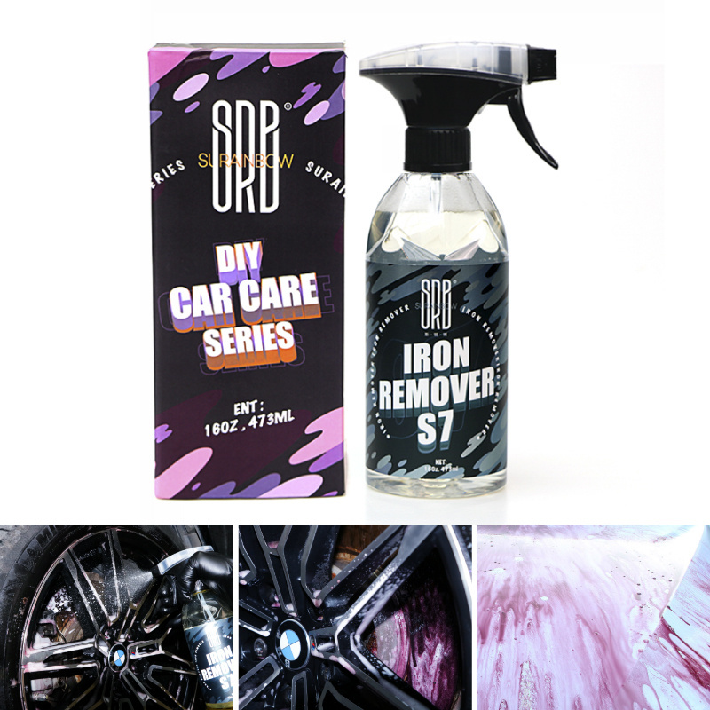 S7 SRB  iron powder remover car paint and wheel hub cleaner