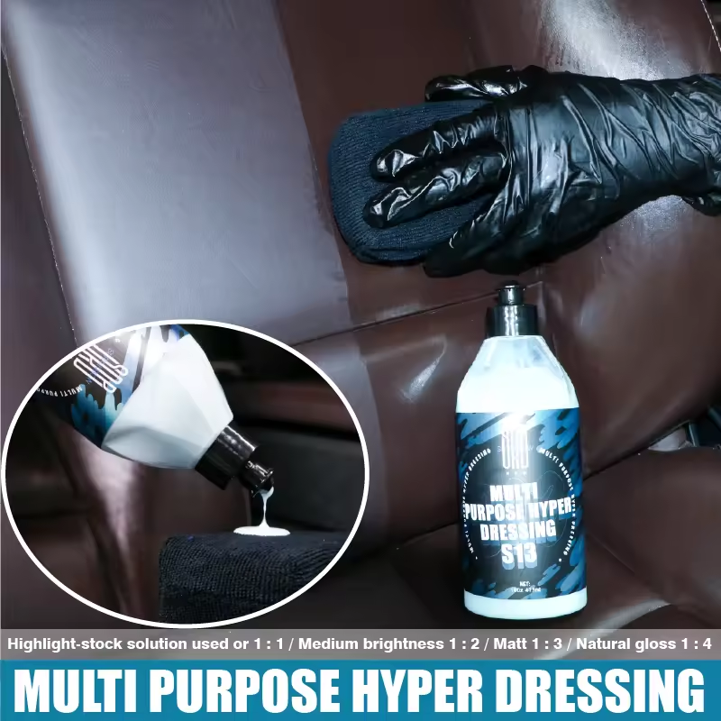 Hyper Dressing Interior Protectant Tyre Dressing High Concentration Wholesale Tire Shine Spray Car Cleaner High Gloss