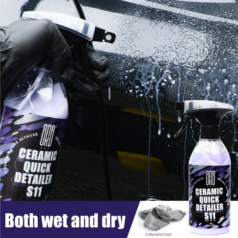 SRB Car Chemical Products s11 Ceramic Quick Detailer simply spray and wipe protection and shine spray coating