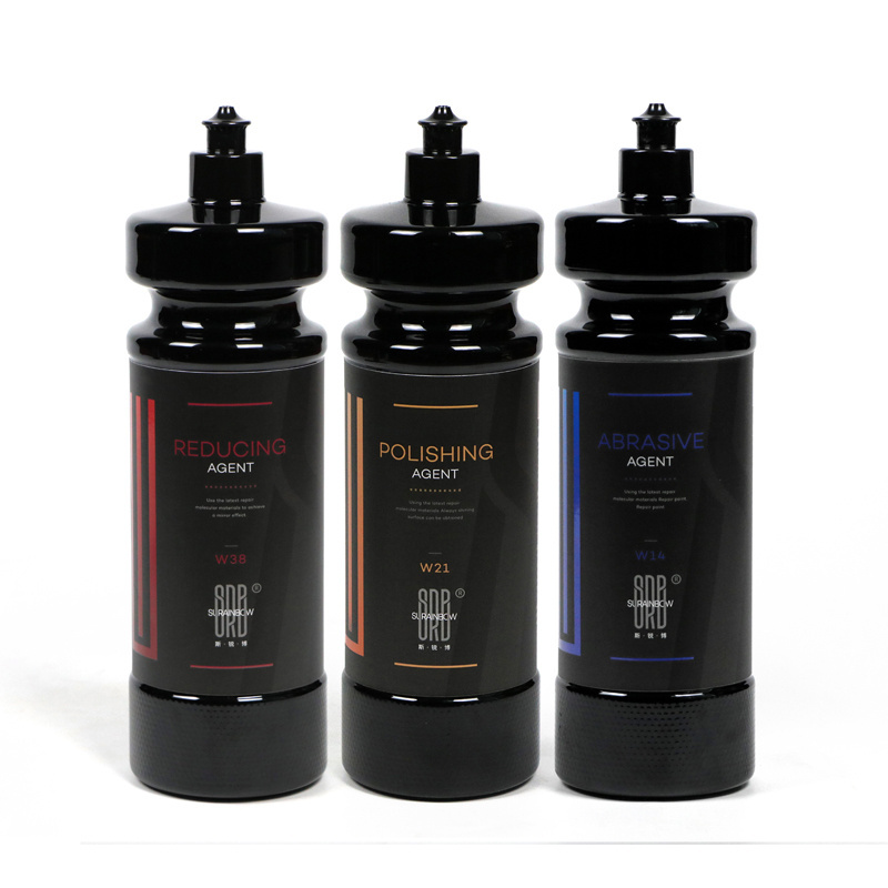 W14,W21,W38 Liquid Paste Complete Car  Paint Correction Restore  Polishing Compound Kit  for  Heavy  Medium Micro Trace Mark