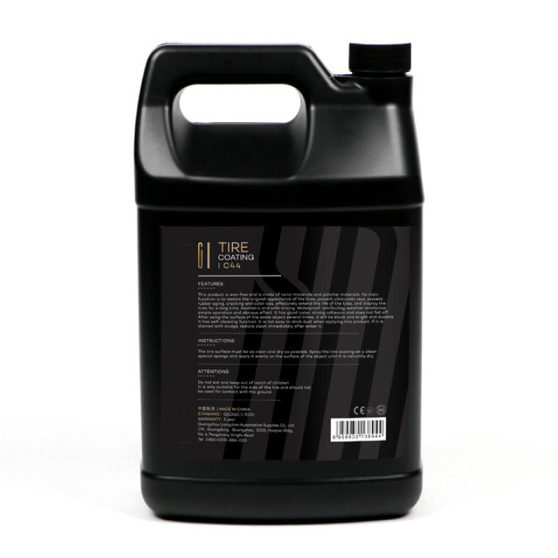 SURAINBOW C44 Long lasting Tire Dressing High Gloss Car Tyre Coating for UV protection preventing fading