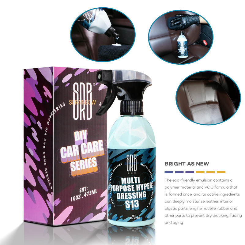 SRB  s13 Multi Purpose Hyper Dressing Suitable for car exterior and interior cleaning and shine spray and wipe