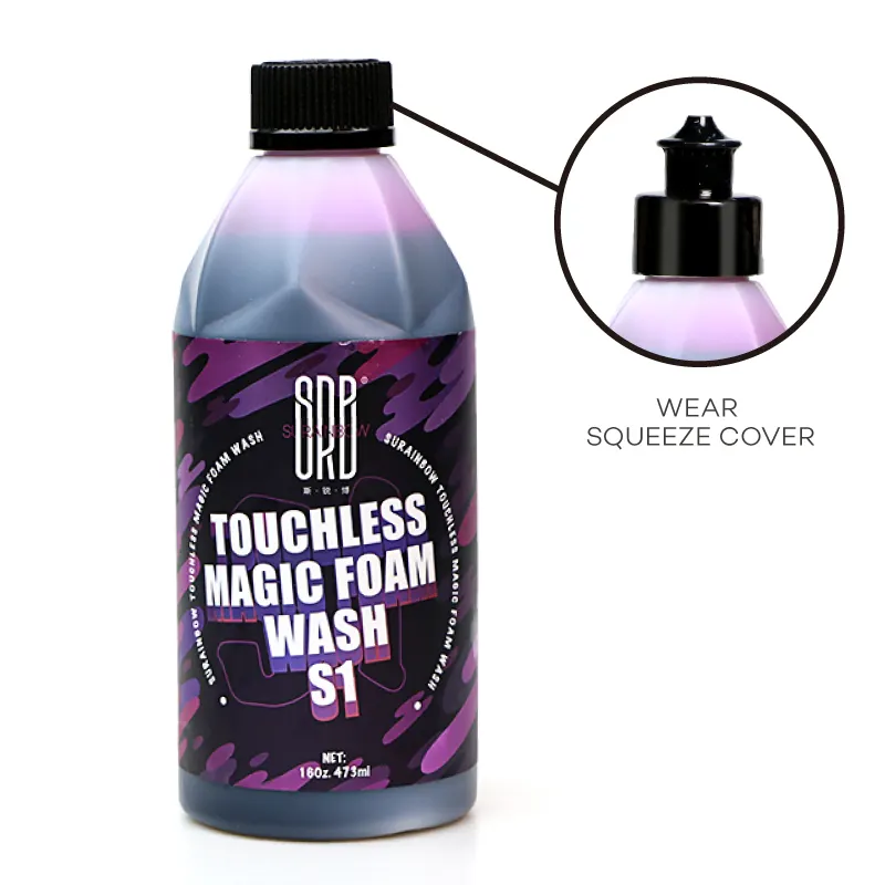 Surainbow Car Wash Active Foam Touchless Color Shampoo Soap Snow Foam For Automatic Car Care Wash Cleaner