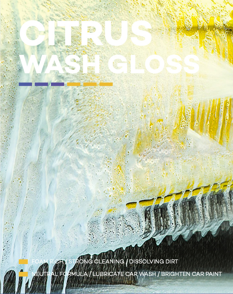 S3 Citrus Wash & Gloss Foaming Car Wash Soap Works with Foam Cannons Foam Guns or Bucket Washes car polish wax