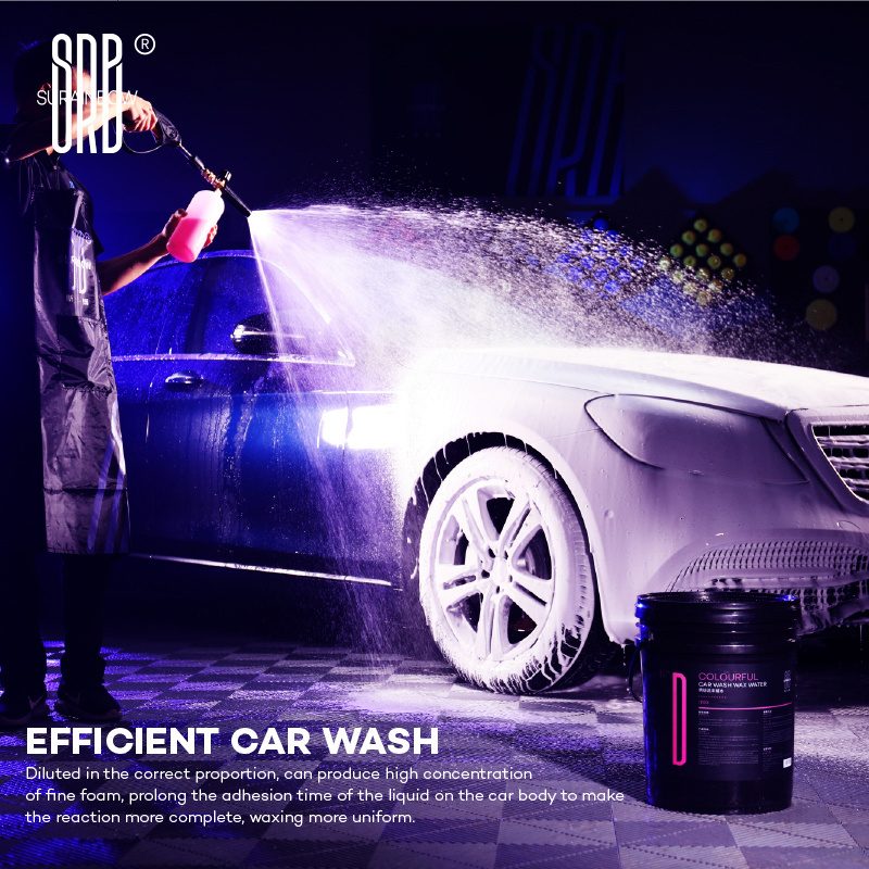 Surainbow D03 car accessories cleaning chemical soap car snow foam auto wash shampoo car wash and wax