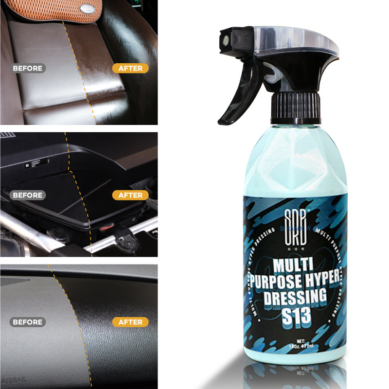 SRB  s13 Multi Purpose Hyper Dressing Suitable for car exterior and interior cleaning and shine spray and wipe