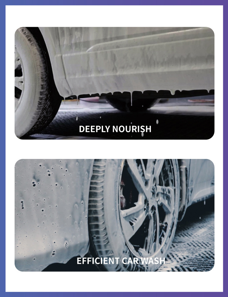 D03  Car care high concentrated self service snow foam car wash shampoo wax shampoo car wash