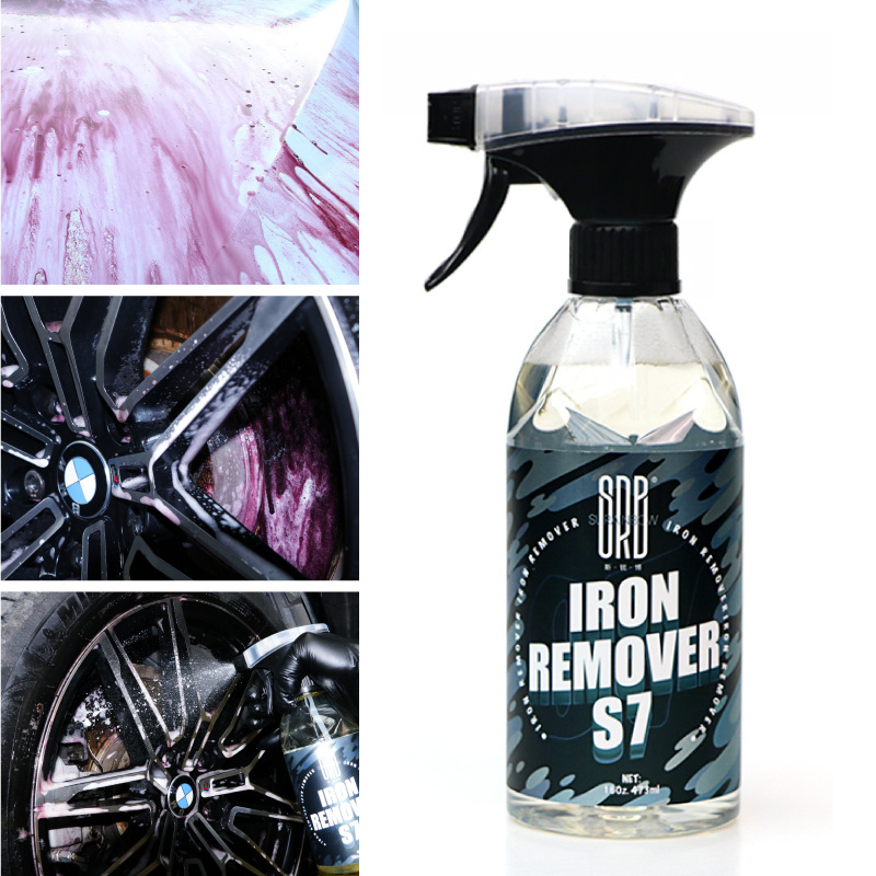 S7 SRB wheel rim cleaner iron powder remover spray