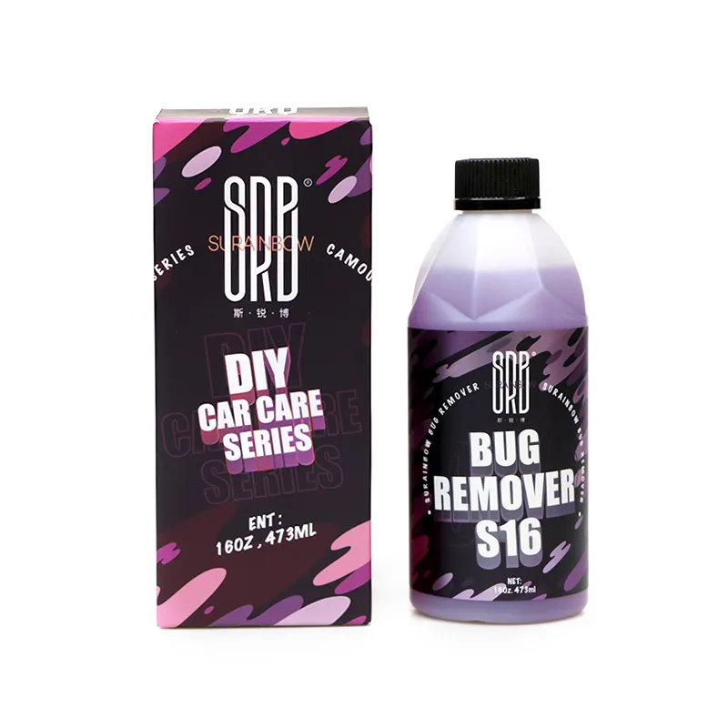 SRB 2023 NEW  products s16 Bug Remover quickly dissolve and remove bug car shampoo car polish wax