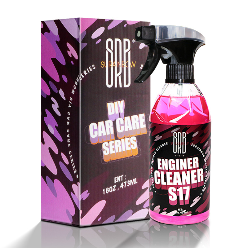 SRB car care products s17 Engine Cleaner quickly remove oil grease make the engine bay shine as new  dust stain remover